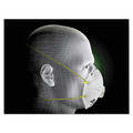 National Tradesmen Day Sale | 3M 8210V Cool Flow Valve, N95, 8210V Particulate Respirator - White (10/Box) image number 3