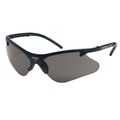 Safety Glasses | Kimberly-Clark 19836 Code 4 Safety Glasses - Black Frame, Smoke Lens (12/Box) image number 1