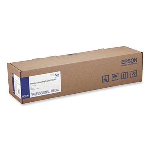 Paper & Printables | Epson S042144 7.1 mil 13 in. x 100 ft. Proofing Paper Roll - White (1-Roll) image number 0