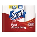 Cleaning & Janitorial Supplies | Scott 56674 Choose-A-Sheet 7.31 in. x 11 in. 1-Ply Kitchen Roll Paper Towels - White (30/Carton) image number 2