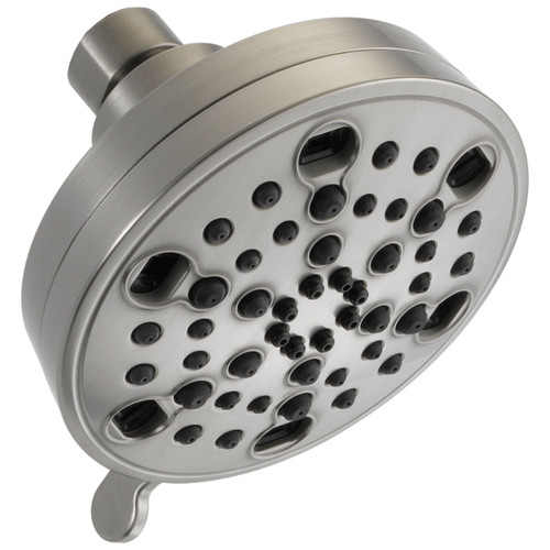 Bathtub & Shower Heads | Delta 52638-SS20-PK H2Okinetic 5-Setting Contemporary Shower Head (Stainless Steel) image number 0