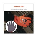 Work Gloves | Ergodyne 17624 ProFlex 7401 Coated Lightweight Winter Gloves - Large Orange (1-Pair) image number 7