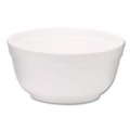 Food Trays, Containers, and Lids | WinCup 221990 8 oz Squat Style Foam Bowls - White (1000/Carton) image number 0