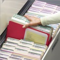 Office Jansan | Smead 73231 3.5 in. Expansion Colored File Pockets - Letter Size, Red image number 10
