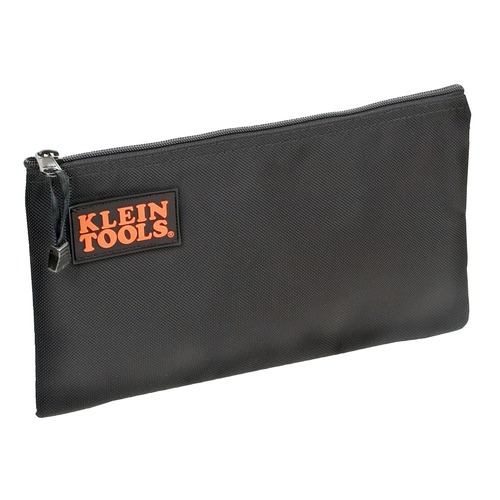 Cases and Bags | Klein Tools 5139B 12-1/2 in. Cordura Ballistic Nylon Zipper Bag - Black image number 0