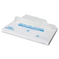 Cleaning & Janitorial Supplies | HOSPECO HG-1000 Health Gards Half-Fold 14.25 in. x 16.5 in. Toilet Seat Covers - White (1000/Carton) image number 2