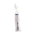 Cups and Lids | SOLO LB3101-00007 Lift Back and Lock Tab Lids for 10 oz. Cups - White (1000/Carton) image number 1