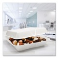 Food Trays, Containers, and Lids | Dart 95HT1R 9.25 in. x 9.5 in. x 3 in. Foam Hinged Lid Containers (200/Carton) image number 4