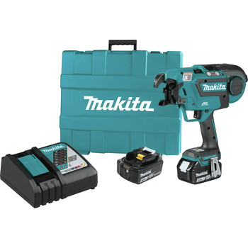 Makita XRT01TK 18V LXT 5.0Ah Lithium-Ion Brushless Cordless Rebar Tying Tool Kit