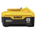 Battery and Charger Starter Kits | Factory Reconditioned Dewalt DCB208-2CR 20V MAX 8 Ah Lithium-Ion Battery Starter Kit image number 4