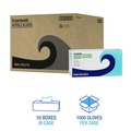 Disposable Gloves | Boardwalk 395LCTA 395 Series 5 mil Thick 9.5 in. Long Powder-Free Disposable General-Purpose Nitrile Gloves - Large, Blue (1000/Carton) image number 5