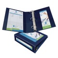 Office Jansan | Avery 68038 11 in. x 8.5 in. 3 in. Capacity 3 Rings Framed View Heavy-Duty Binders - Navy Blue image number 0