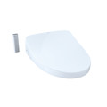 Friends & Family Event | TOTO SW3054AT40#01 S550e WASHLETplus & Auto Flush Ready Electronic Bidet Toilet Seat with EWATERplus & Auto Open & Close Classic Elongated Lid (Cotton White) image number 0