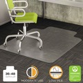  | Deflecto CM13113 36 in. x 48 in. Lipped Low Pile Carpet DuraMat Moderate Use Flat Chair Mat - Clear image number 9