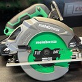 Clearance Center | Metabo HPT 115758M 7-1/4 in. 24-Tooth Industrial PTFE Circular Saw Demo Blade image number 2