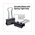 Customer Appreciation Sale - Save up to $60 off | Universal UNV10200VP Binder Clips in Zip-Seal Bag - Small, Black/Silver (144/Pack) image number 3