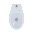 Toilet Bowls | TOTO CT705ULN#01 Elongated 1.0 GPF Floor-Mounted Toilet Bowl (Cotton White) image number 5
