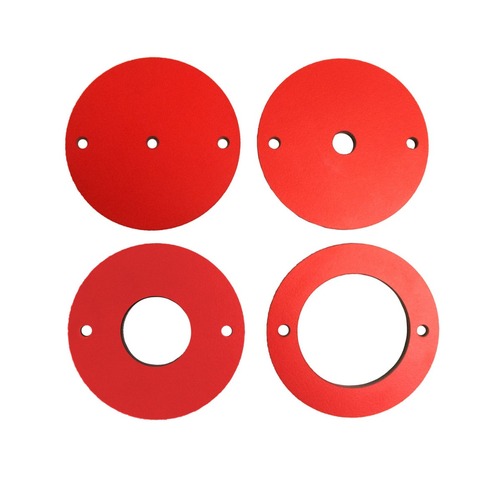 Router Accessories | SawStop RT-PIR Phenolic Insert Ring Set for Router Lift (4 pc.) image number 0