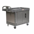 Utility Carts | JET JT1-127 Resin Cart 141016 with LOCK-N-LOAD Security System Kit image number 2