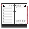  | AT-A-GLANCE E717T-50 3.5 in. x 6 in. 12-Month (Jan to Dec) 2025 Desk Calendar Refill with Tabs - White Sheets image number 2