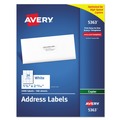 Office Jansan | Avery 05363 1.38 in. x 2.81 in. Copier Mailing Labels - White (24/Sheet, 100 Sheets/Box) image number 0