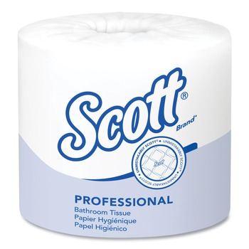 Scott Essential Septic-Safe Standard Roll Bathroom Tissue for Business - White (1210 Sheets/Roll, 80 Rolls/Carton)