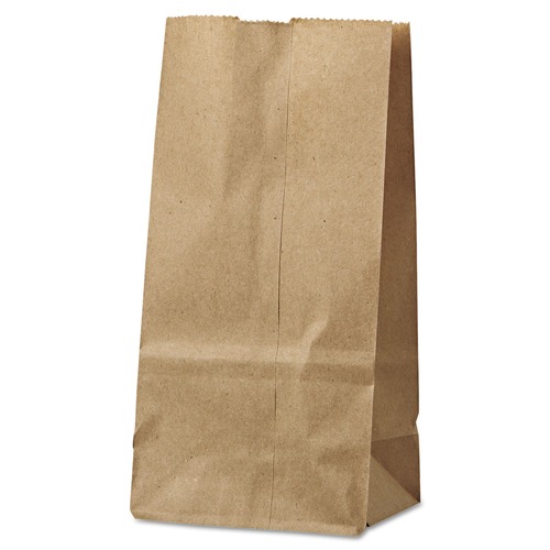  | General 18402 30-lb. Capacity #2 Grocery Paper Bags - Kraft (500 Bags/Bundle) image number 0