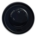 Bulk Savings Pricing 2 | Boardwalk BWKHOTBL4 Plastic Hot Cup Lids Fits 4 oz. Cup - Black (1000/Carton) image number 1