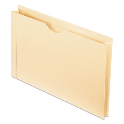 Office Jansan | Pendaflex 23200EE 2-Ply Straight Tab Legal Size Reinforced File Jackets - Manila (50/Box) image number 0