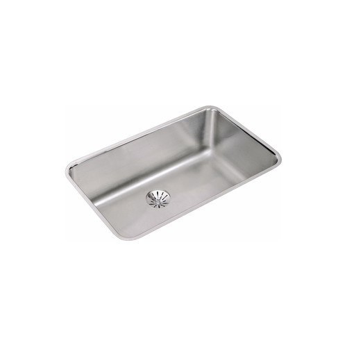 Kitchen Sinks | Elkay ELUH281610PD Lustertone Classic 30-1/2 in. x 18-1/2 in. x 10 in. Single Bowl Stainless Steel Undermount Sink with Perfect Drain image number 0