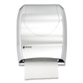 San Jamar T1370SS Tear-N-Dry 16.75 in. x 10 in. x 12.5 in. Touchless Towel Roll Dispenser - Stainless Steel image number 1