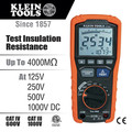 Detection Tools | Klein Tools ET600 Cordless Insulation Resistance Tester Kit image number 1