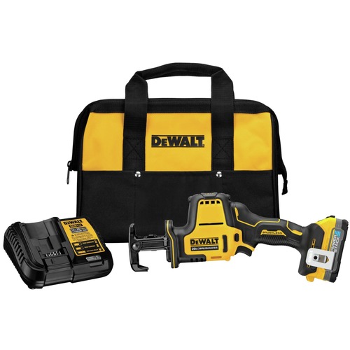 Reciprocating Saws | Dewalt DCS369E1 20V MAX ATOMIC Brushless Lithium-Ion Cordless One-Handed Reciprocating Saw Kit (1.7 Ah) image number 0