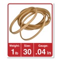  | Universal UNV00130 0.04 in. Gauge Size 30 Rubber Bands - Beige (1100/Pack) image number 2