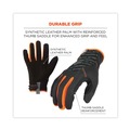 Work Gloves | Ergodyne 17176 ProFlex 812 Standard Mechanics Gloves - 2X-Large Black (1-Pair) image number 3
