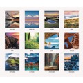 Calendars & Planners | House of Doolittle 1476 Earthscapes 18.5 in. x 13 in. 12-Month (Jan to Dec) 2026 Scenic Desk Pad Calendar - Scenic Photos image number 2