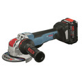 Angle Grinders | Factory Reconditioned Bosch GWX18V-50PCB14-RT 18V X-LOCK Brushless Lithium-Ion 4-1/2 - 5 in. Cordless Angle Grinder Kit (8 Ah) image number 1