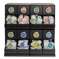 Food Service | Keurig 5000380139 17.8 in. x 14.57 in. x 17.28 in. K-Cup Organizer - Black image number 2
