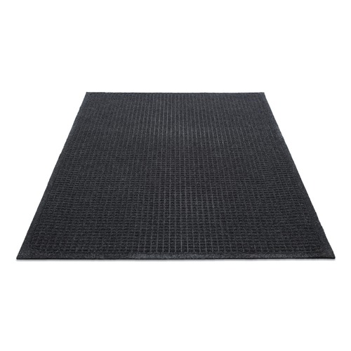Office Jansan | Guardian EG030504 EcoGuard 36 in. x 60 in. Rubber Indoor/Outdoor Wiper Mat - Charcoal image number 0
