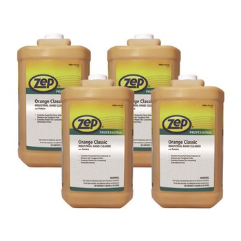 Zep Professional 1 gal. Bottle Industrial Hand Cleaner - Orange (4/Carton)