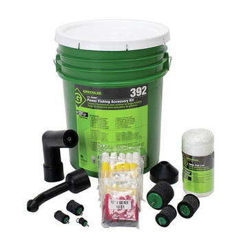 DUST COLLECTION ATTACHMENTS | Greenlee 50390511 Li'l Fisher Vacuum/Blower Power Fishing System Accessory Kit