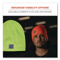 Hats | Ergodyne 16814 N-Ferno 6812 One Size Fits Most Rib Knit Beanie - Orange image number 5