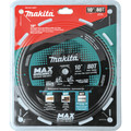 Miter Saw Blades | Makita B-66977 10 in. 80T Carbide-Tipped Max Efficiency Miter Saw Blade image number 3