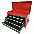 Tool Storage | Craftsman CMMT81563 26 in. 6-Drawer Tool Chest - Red/Black image number 1