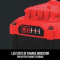 Batteries | Factory Reconditioned Craftsman CMCB204-2 (2-Pack) V20 4 Ah Lithium-Ion Battery image number 5