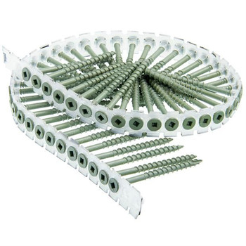 SENCO 8-Gauge 3 in. #2 Square Exterior WX3 Collated Screw (800-Pack)