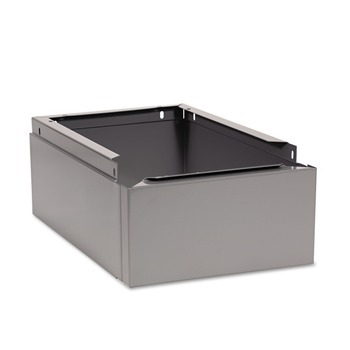 Tennsco 12 in. x 18 in. x 6 in. Optional Locker Base - Medium Gray