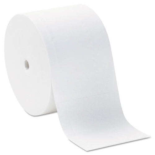Toilet Paper | Georgia Pacific Professional 19372 Coreless 2-Ply Bath Tissue - White (1125 Sheets/Roll 18 Rolls/Carton) image number 0