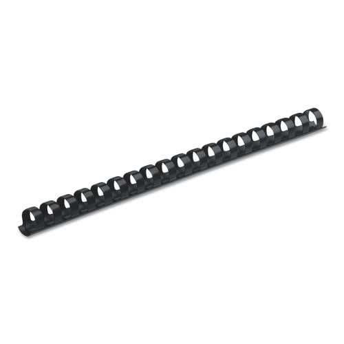 Office Jansan | Fellowes Mfg Co. 52505 3/8 in. Diameter 55 Sheet Capacity Plastic Comb Bindings - Navy Blue (100/Pack) image number 0