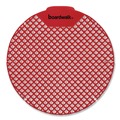 Cleaning & Janitorial Supplies | Boardwalk FGVIN-P-012I072M-20-21430 1.8 oz. Urinal Screen - Cherry Scent, Red (1-Dozen) image number 0